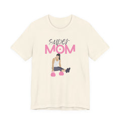 Super Mom Workout Tee — 'Super MOM' Fitness Mother's Day T-Shirt
