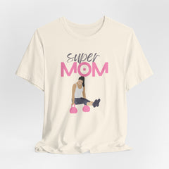 Super Mom Workout Tee — 'Super MOM' Fitness Mother's Day T-Shirt