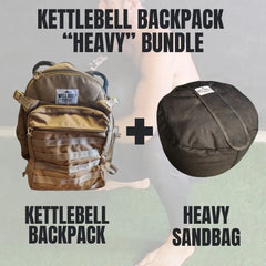 Kettlebell Backpack “Heavy” Bundle