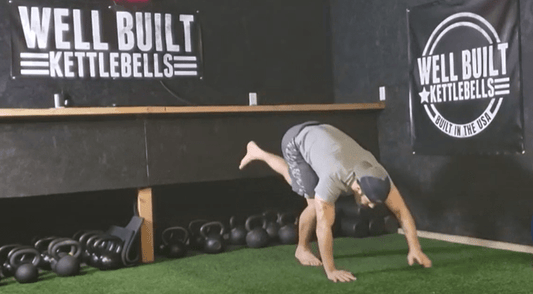 1 Leg Hand Walk-Outs
