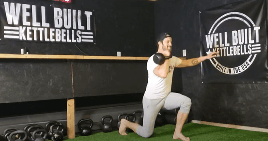 Kettlebell Clean to Reverse Lunge