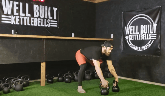 Double Kettlebell Swings