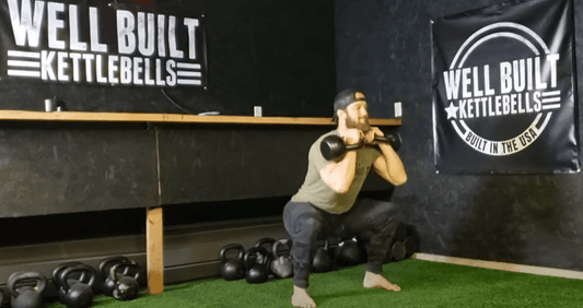 Kettlebell Double Squat Clean