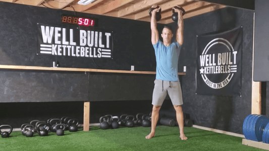 Kettlebell Double Strict Press