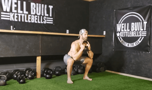 Kettlebell Goblet Thruster