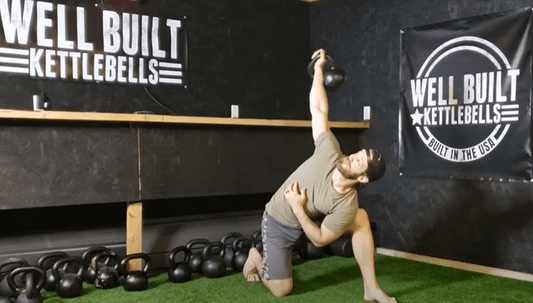Half Kneeling Kettlebell Windmill Press