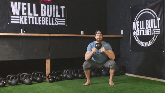 Kettlebell Halo Squat